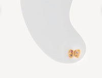 Baby Butterfly Studs Pastel Sapphires (Pair)