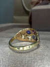 “Galaxy” Dome Abstract Cocktail Ring 18 Ct Gold  (Available at Madlords, Paris)