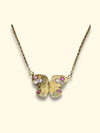 Butterfly Pastel Sapphires Necklace (Available at Tomfoolery)