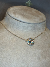 Ocean Cluster Paraiba Tourmalines Blue Sapphires Diamonds Necklace 18 Ct Gold