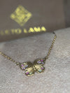 Butterfly Pastel Sapphires Necklace (Available at Tomfoolery)