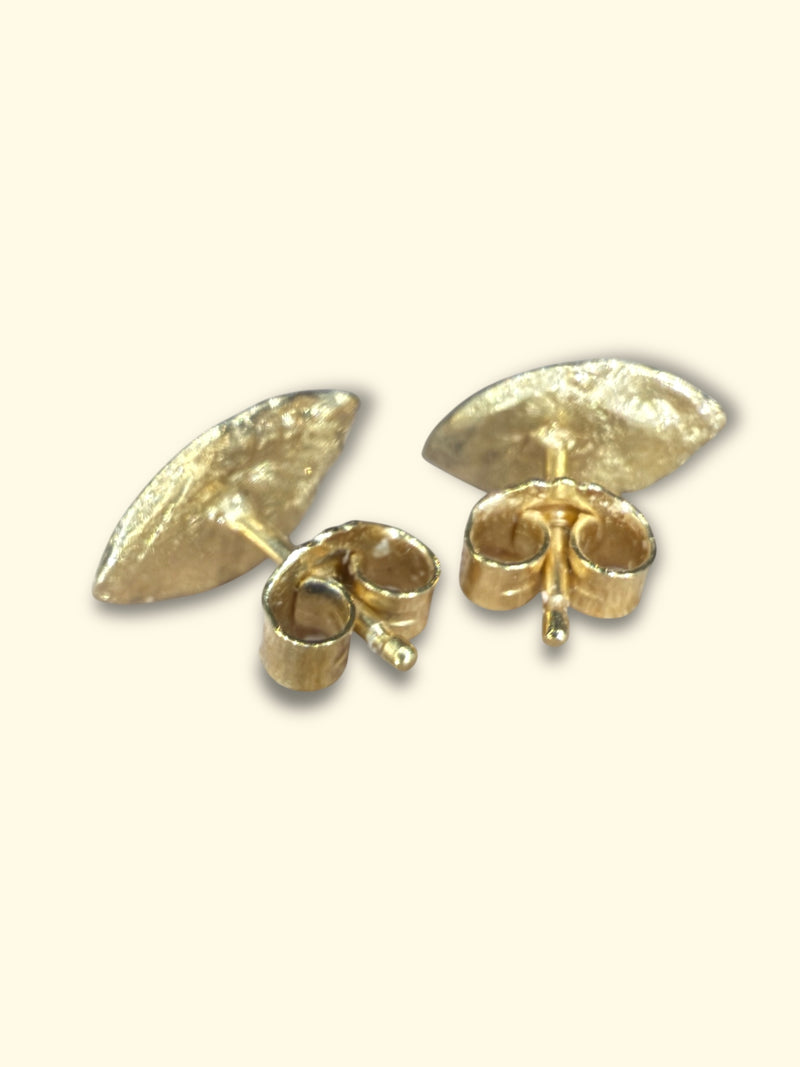 Brazilian Neon Blue Paraiba Tourmaline Princess Eye Stud Earrings (Pair)  (Available at Madlords, Paris)