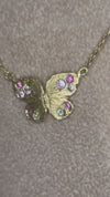 Butterfly Pastel Sapphires Necklace (Available at Tomfoolery)