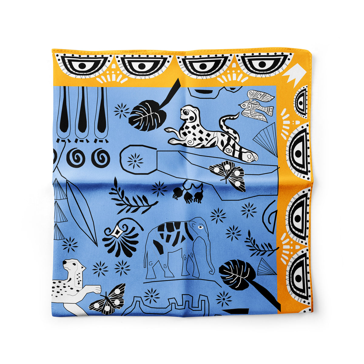 Silk Scarf Cyclades 